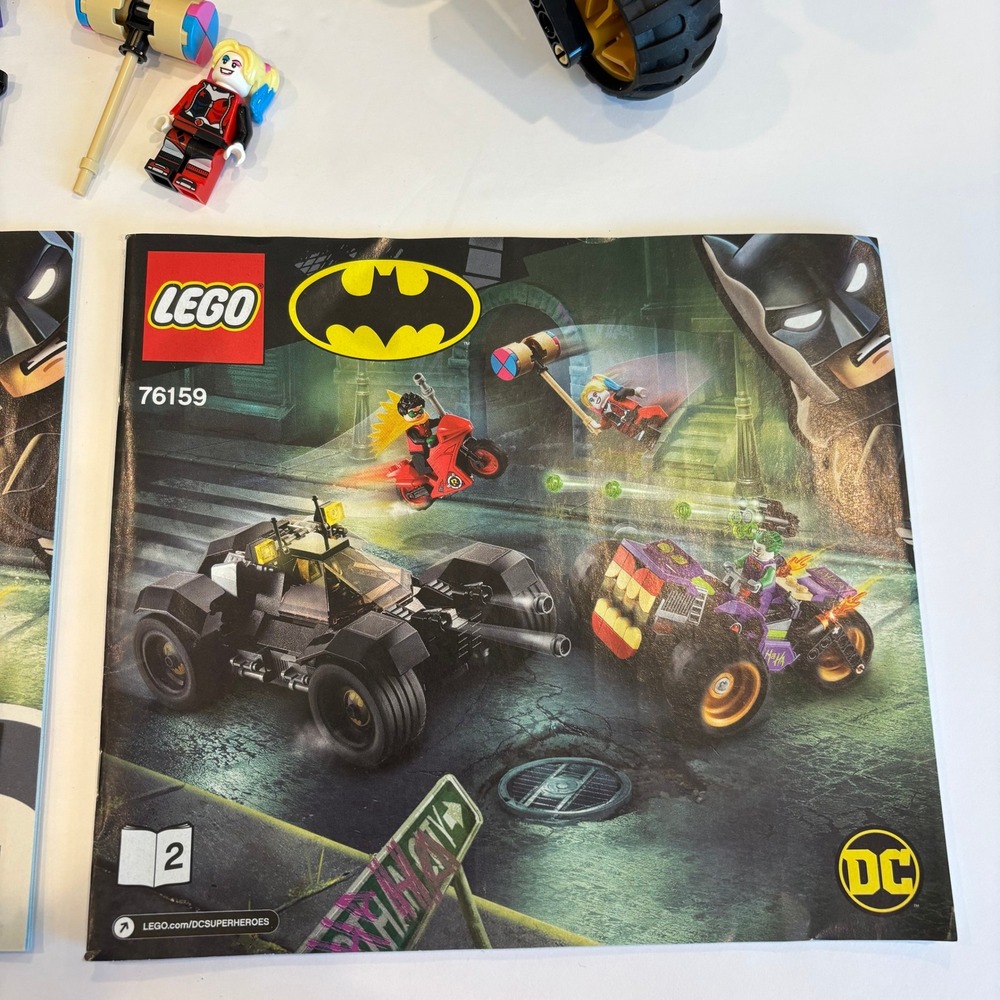LEGO Super Heroes Joker's Trike Chase 76159 99.5% Complete - Picture 9 of 11